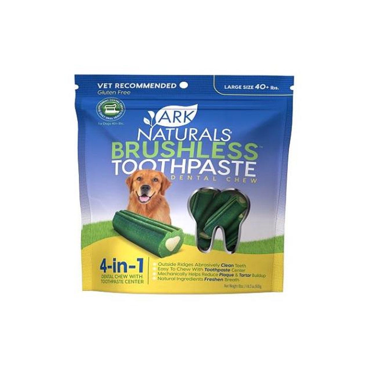 Ark Naturals 18 Oz. 4-in-1 Large Dog Dental Chews