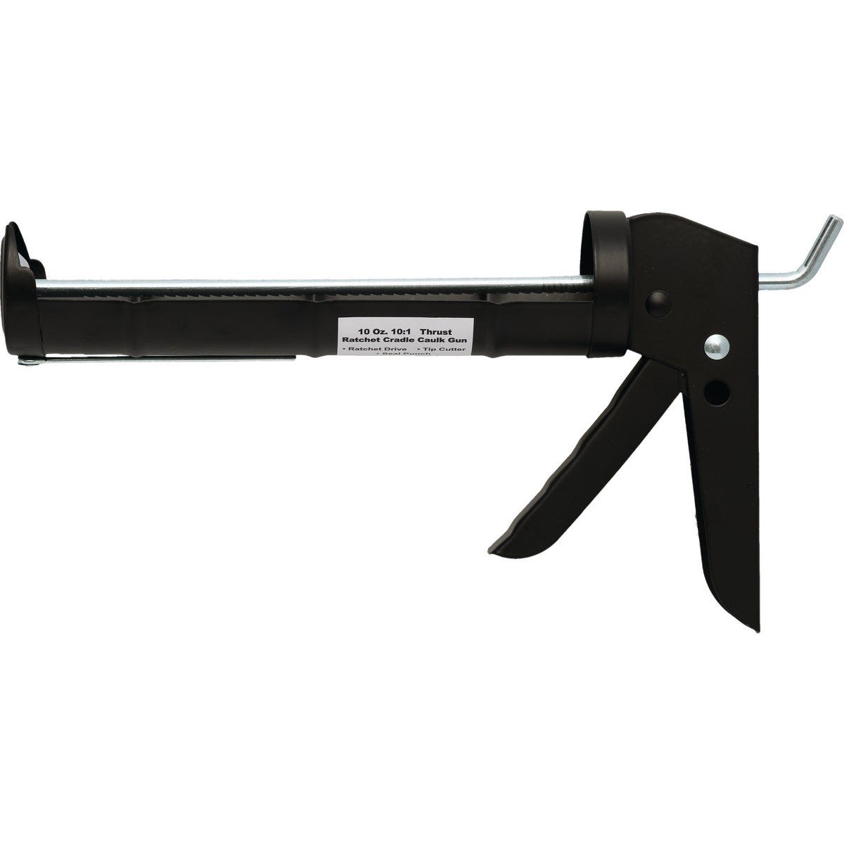 10 Oz. 10:1 Thrust Ratchet Cradle Caulk Gun - photo 4