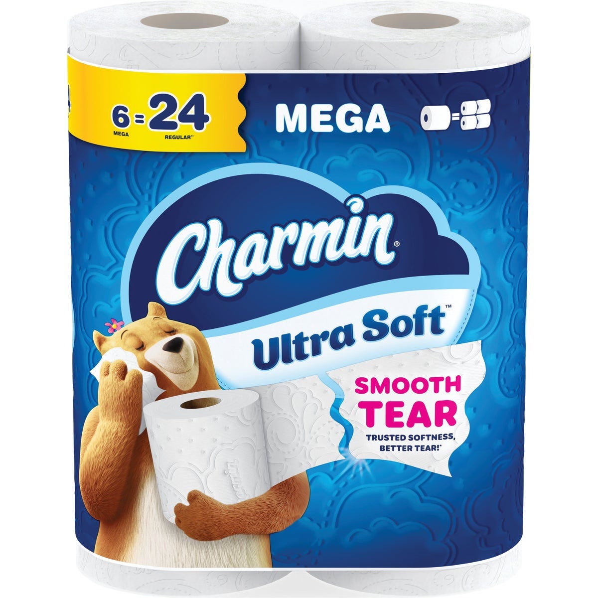 Charmin Ultra Soft Toilet Paper (6 Mega Rolls)