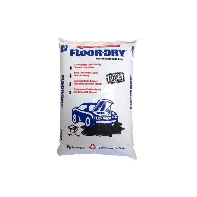 Floor-Dry 25 Lb. Liquid & Oil Cleaner Dry Absorbent - photo 2 Floor-Dry 25 Lb. Liquid & Oil Cleaner Dry Absorbent - photo 2