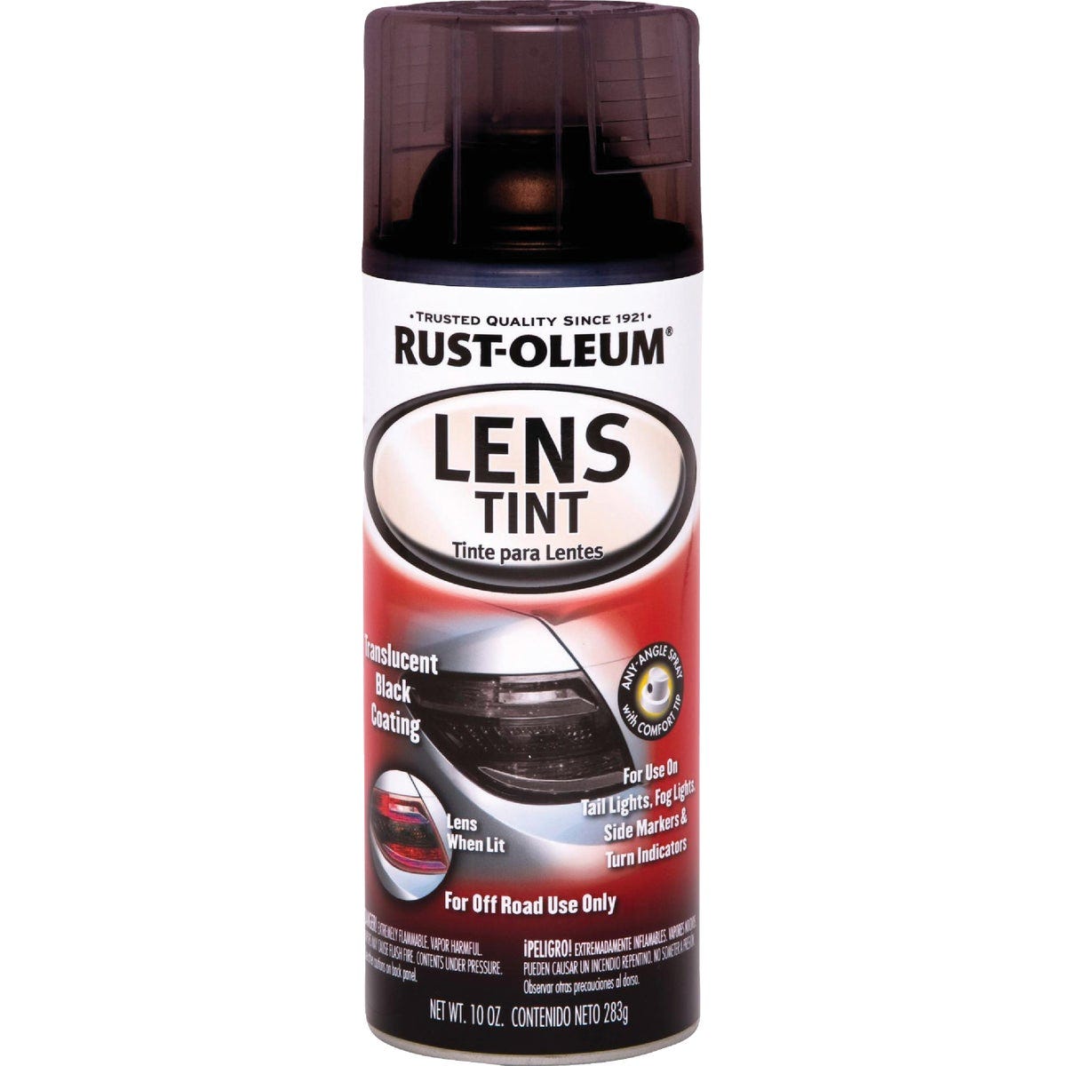 Rust-Oleum Automotive Lens Tint, 10 Oz., Translucent Black - photo 2