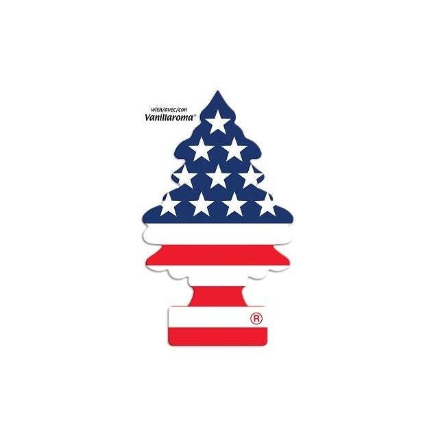 Little Trees American Flag Car Air Freshener, Vanilla Scent (3-Pack) - photo 2 Little Trees American Flag Car Air Freshener, Vanilla Scent (3-Pack) - photo 2