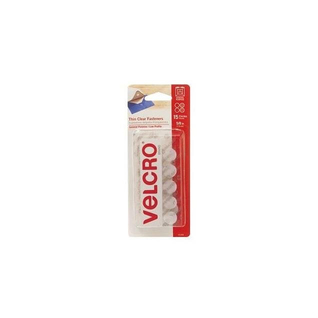 VELCRO Brand 15-Ct. 5/8 In. Thin Clear Fasteners | Do it Best