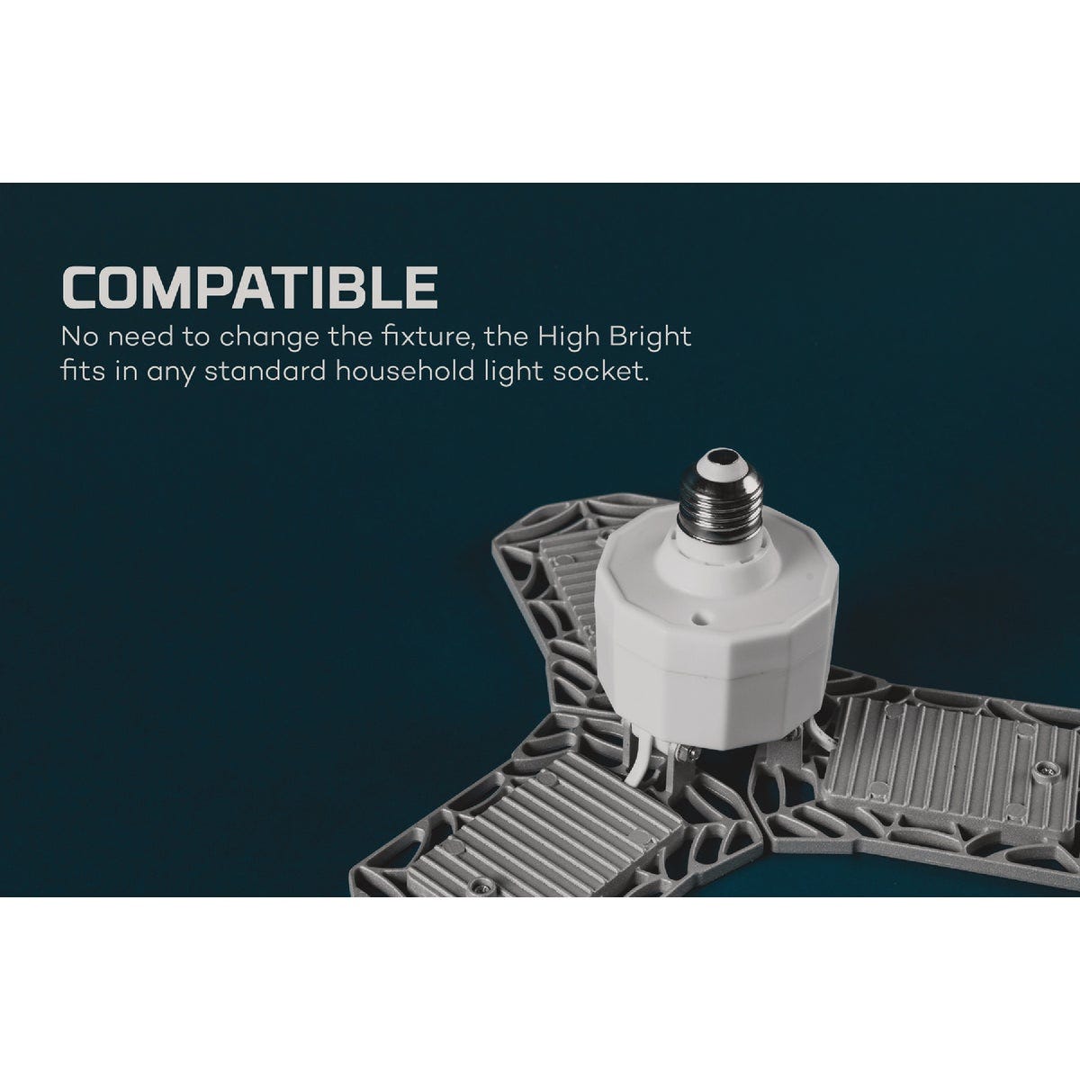 Nebo High Bright 6000 Lm. LED Garage Ceiling Light- - photo 5