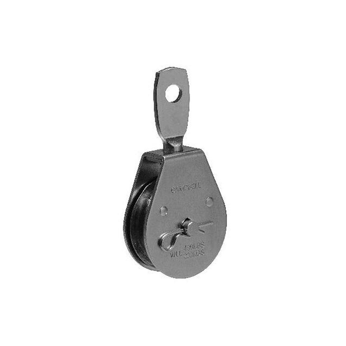 Apex 2 In. Steel Single Sheave Swivel Eye Pulley