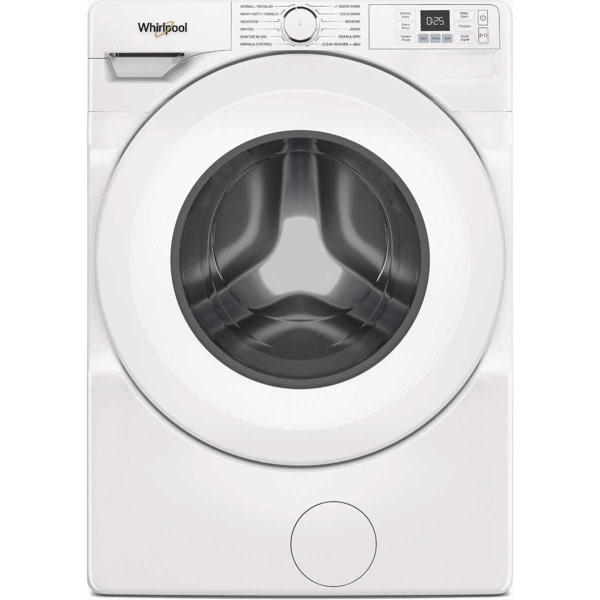 Whirlpool 4.5 Cu. Ft. Front Load ENERGY STAR Washer with Tumble Fresh Option, White Whirlpool 4.5 Cu. Ft. Front Load ENERGY STAR Washer with Tumble Fresh Option, White