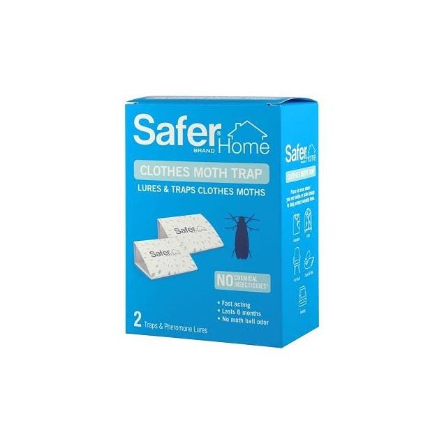 Safer 2-Pack Clothes Moth Alert Trap