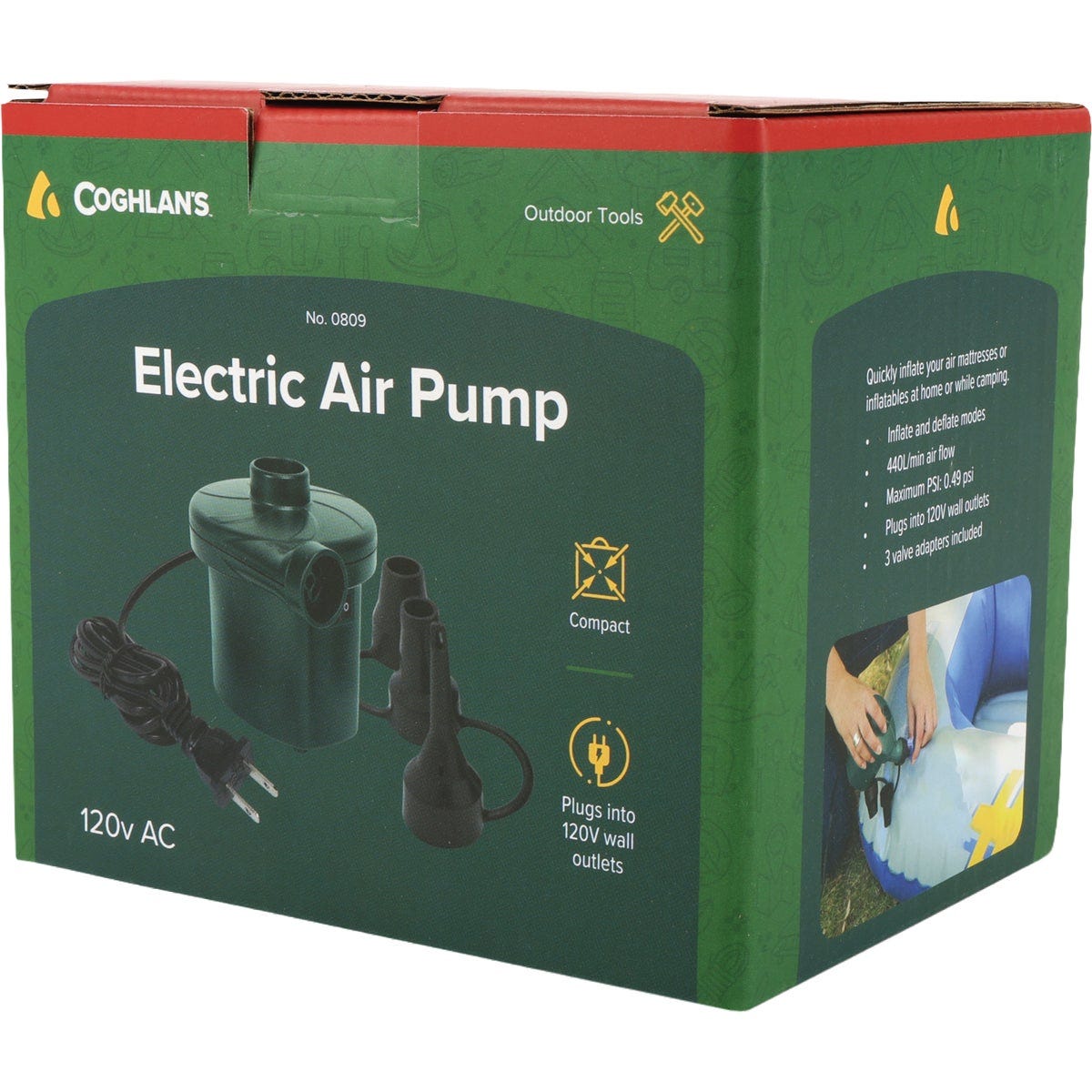 Coghlans 110/120V Electric Air Pump Coghlans 110/120V Electric Air Pump