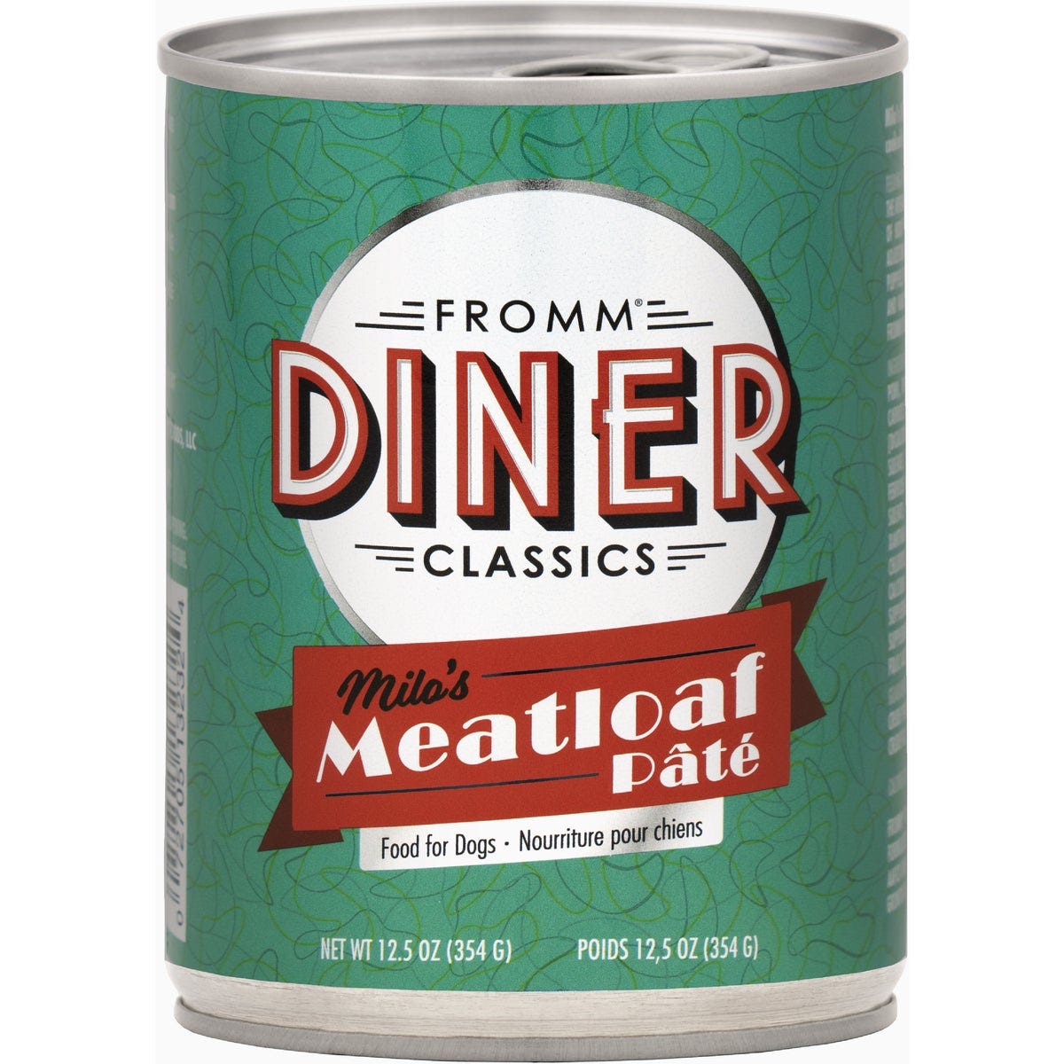 Fromm Diner Classics Milo's Meatloaf Pate Wet Dog Food, 12.5 Oz. - photo 2