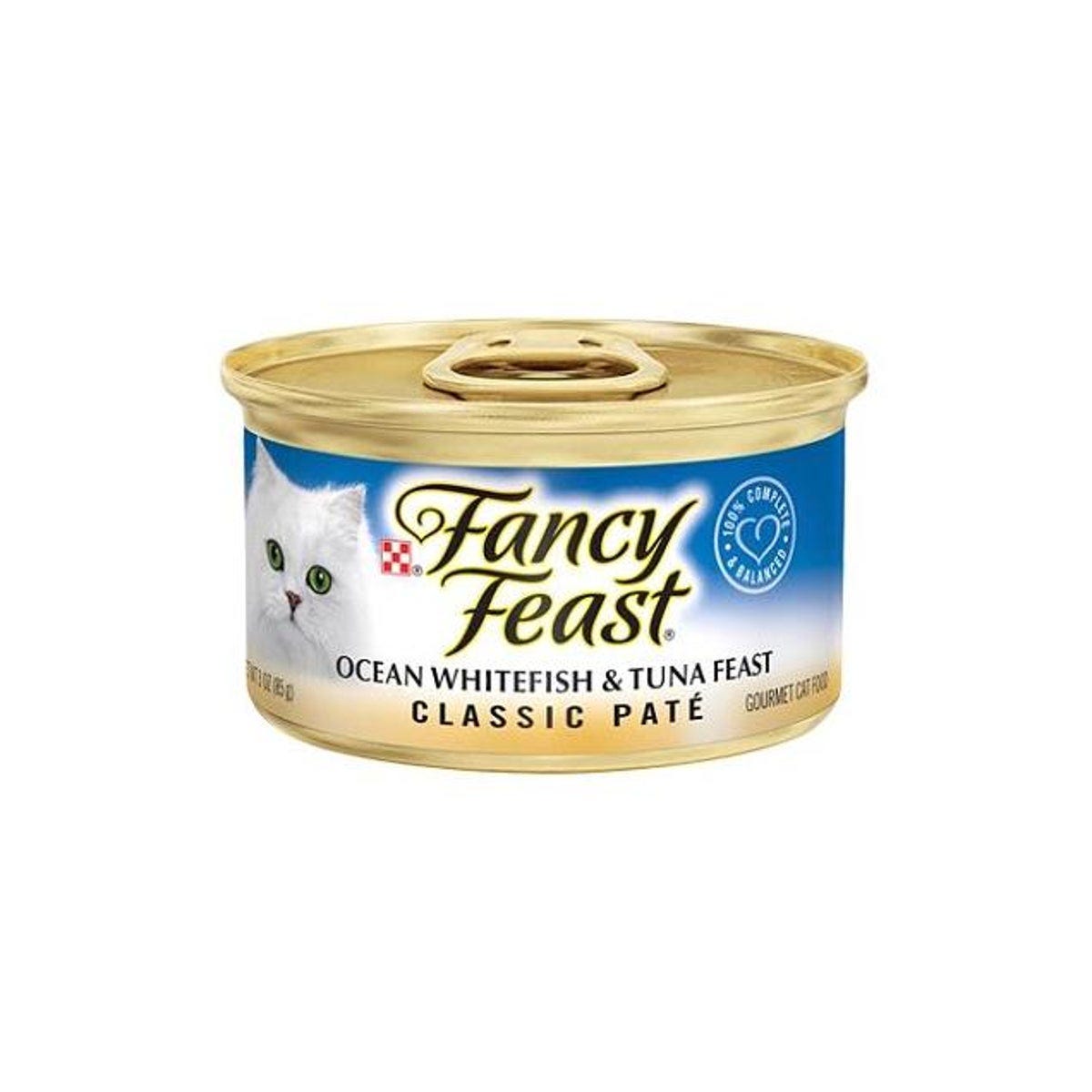 Purina Fancy Feast 3 Oz. Classic Whitefish & Tuna Canned Cat Food