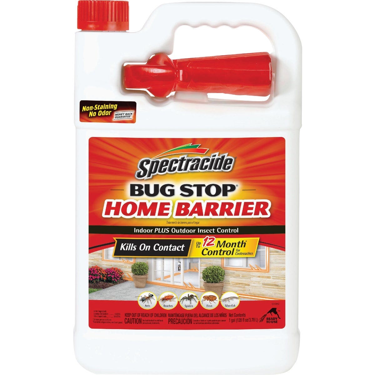 Spectracide Bug Stop Home Barrier 1 Gal. Ready To Use Trigger Spray Insect Killer Spectracide Bug Stop Home Barrier 1 Gal. Ready To Use Trigger Spray Insect Killer