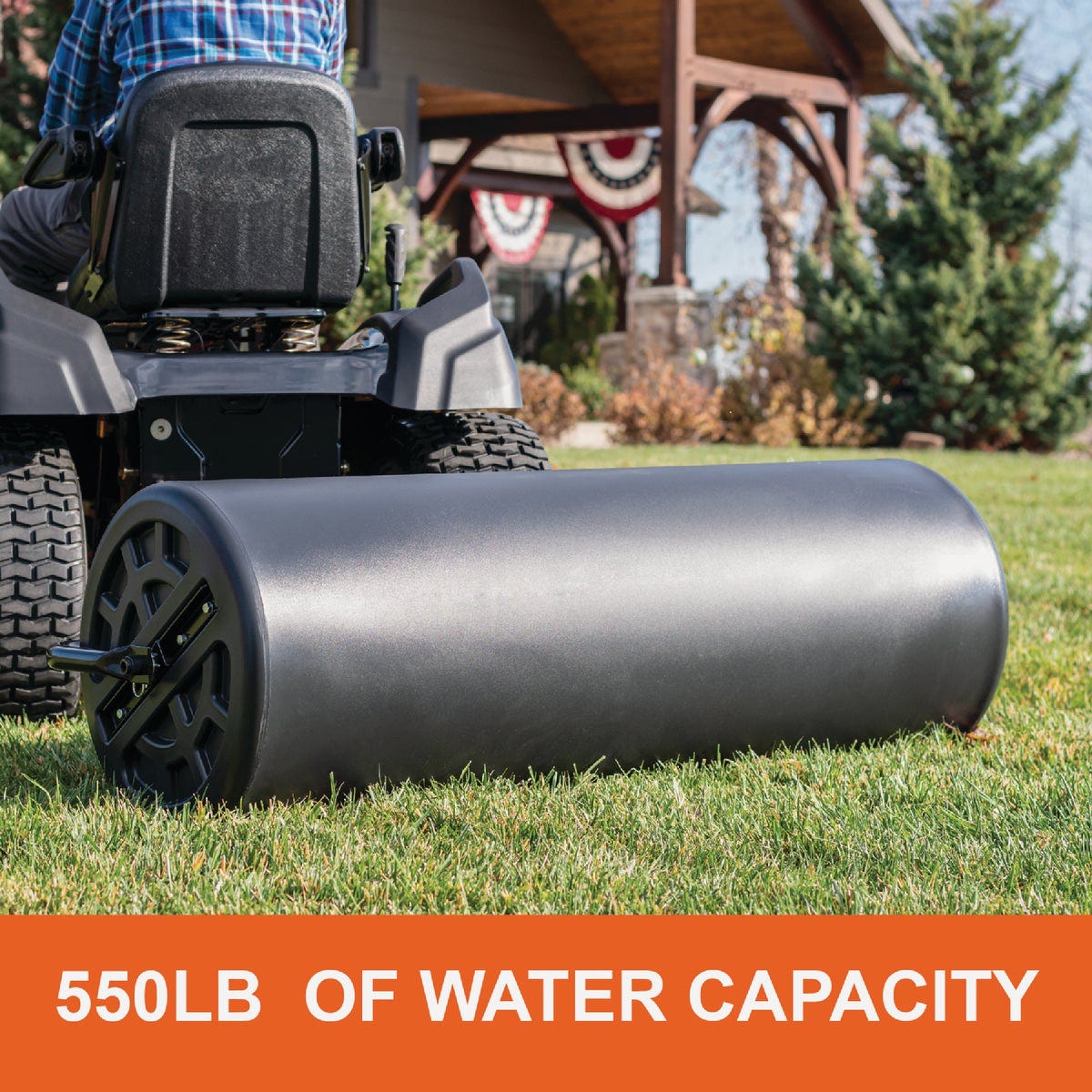 Agri-Fab 18 In. x 48 In. Poly Tow Roller - photo 2 Agri-Fab 18 In. x 48 In. Poly Tow Roller - photo 2
