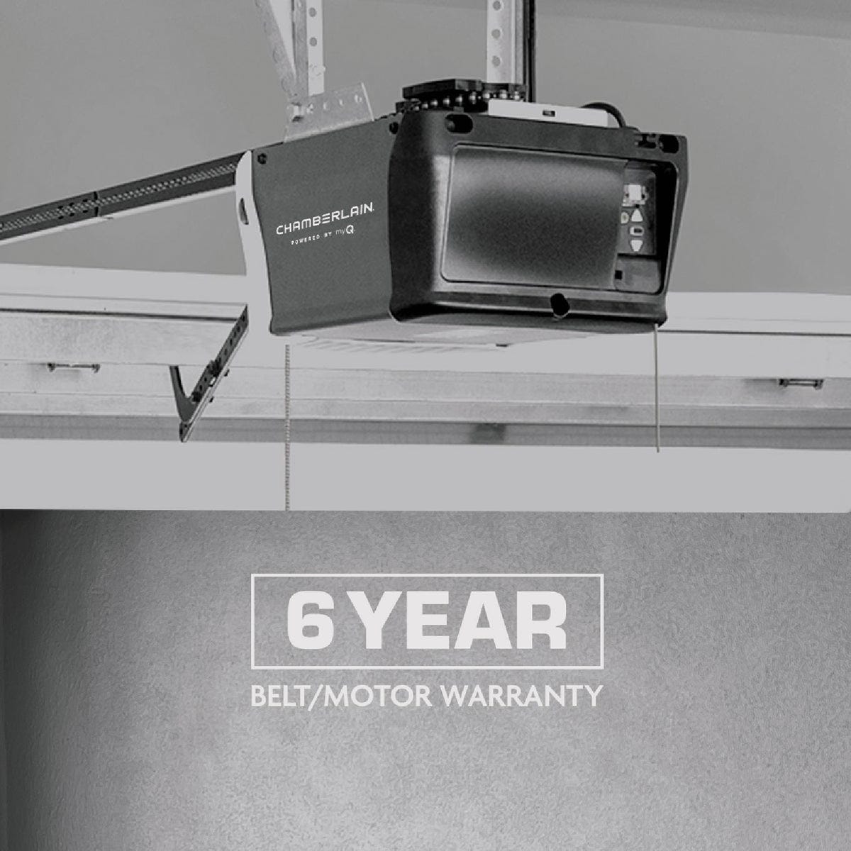 Chamberlain C2405 1/2 HP Smartphone-Controlled Durable Chain Drive Garage Door Opener with WiFi and MED Lifting Power - photo 4