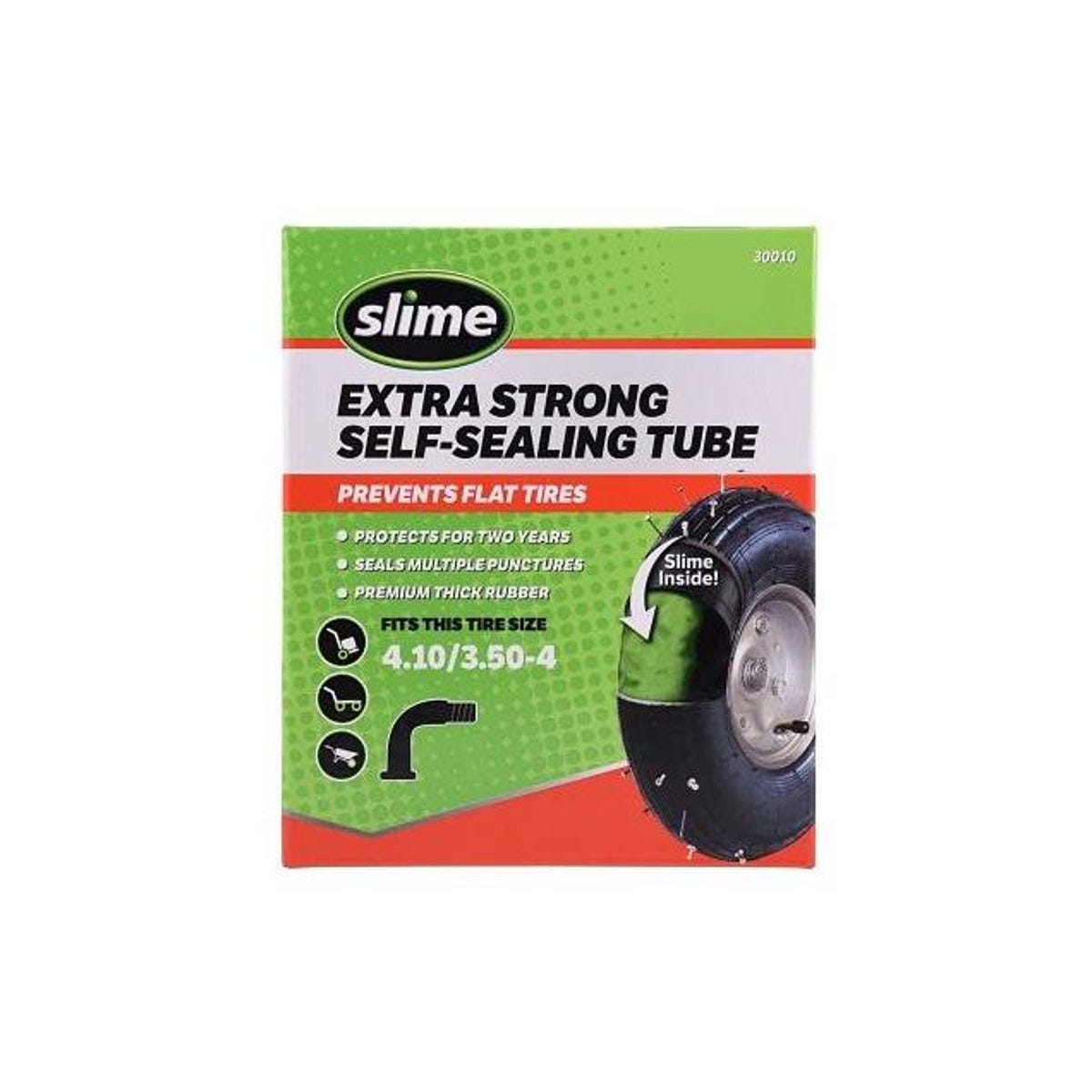 Slime 350-410 x 4 In. Pre-Slimed Wheelbarrow Inner Tube Slime 350-410 x 4 In. Pre-Slimed Wheelbarrow Inner Tube