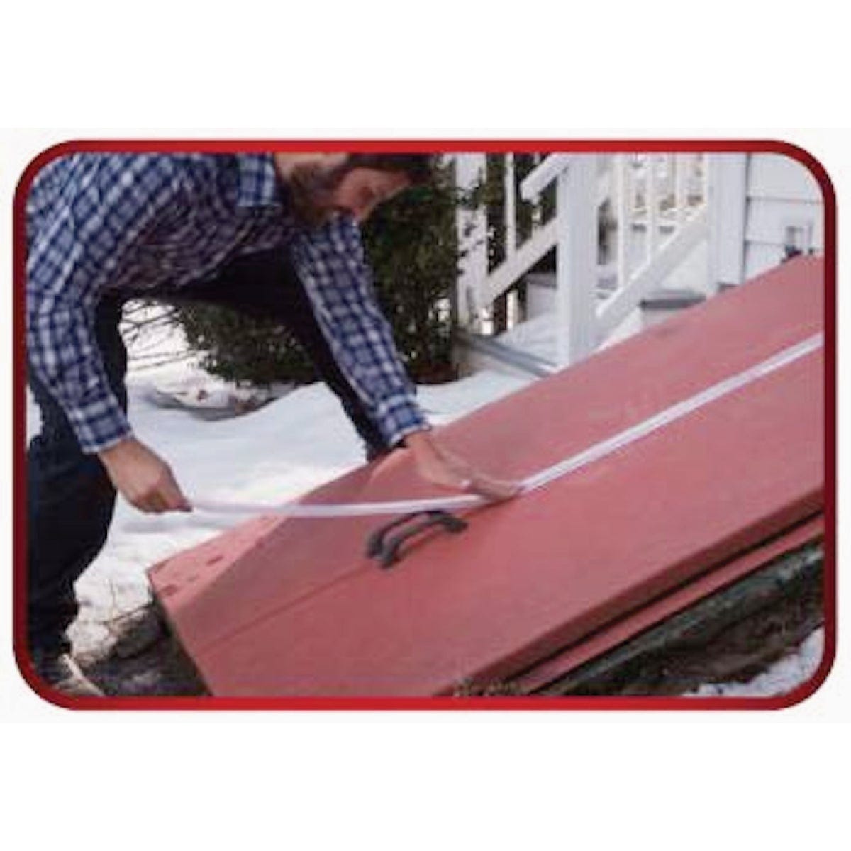 Flex Seal 2 In. x 16 Ft. Clear Draft and Insulation Seal Tape - photo 2 Flex Seal 2 In. x 16 Ft. Clear Draft and Insulation Seal Tape - photo 2