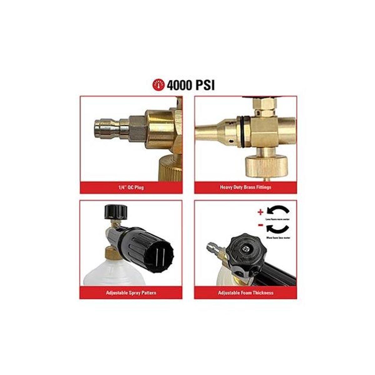 Simpson 4000 psi High-Pressure Foam Cannon - photo 3 Simpson 4000 psi High-Pressure Foam Cannon - photo 3