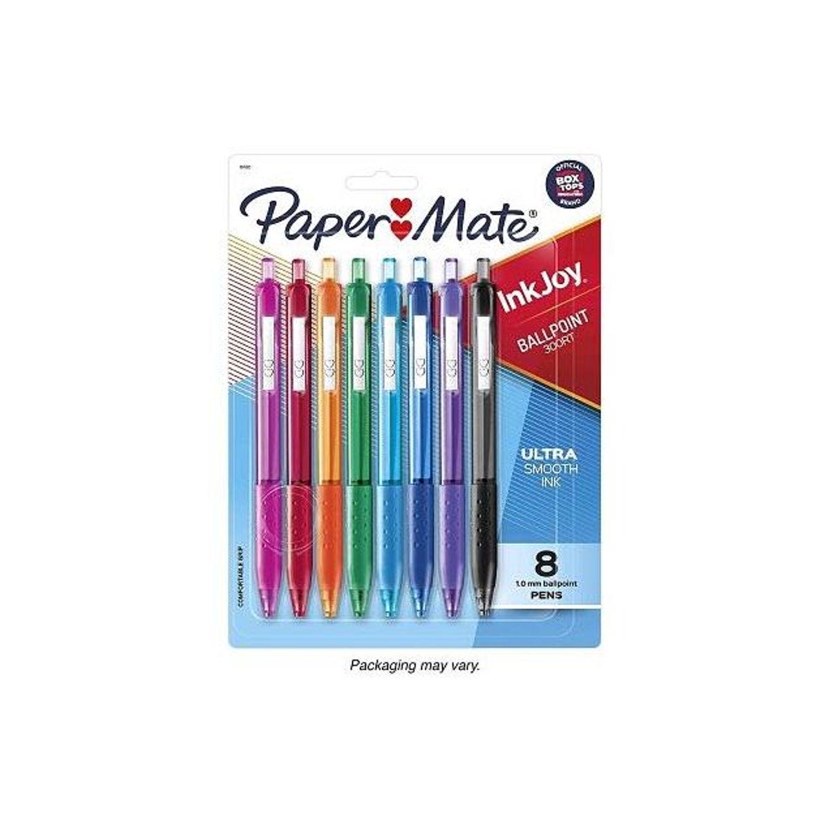 Papermate Assorted Colors InkJoy Retractable Ballpoint Pens (8-Pack)