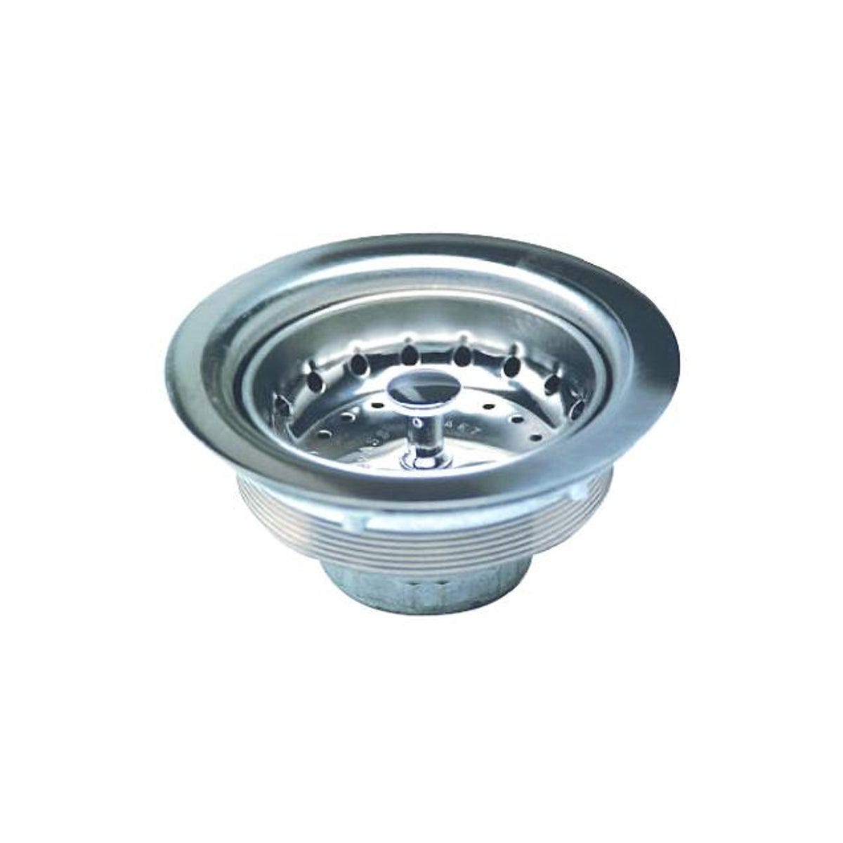 Master Plumber Stainless Steel Chrome Finish Basket Sink Strainer Master Plumber Stainless Steel Chrome Finish Basket Sink Strainer