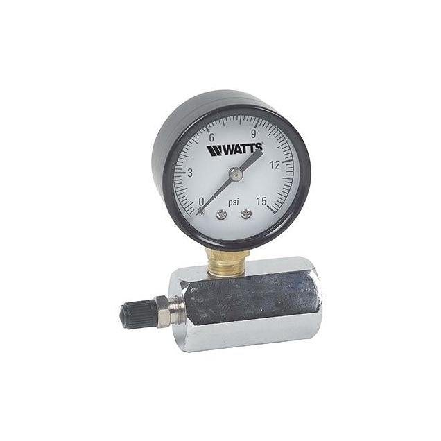 Watts Series IWTH 30 PSI Test Gauge Watts Series IWTH 30 PSI Test Gauge