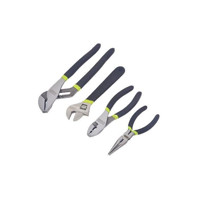 Master Mechanic Plier & Wrench Set (4-Piece)