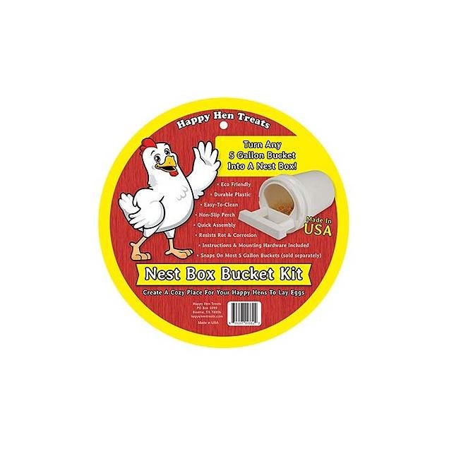 Happy Hen Treats Chicken Nesting Box Bucket Kit Happy Hen Treats Chicken Nesting Box Bucket Kit