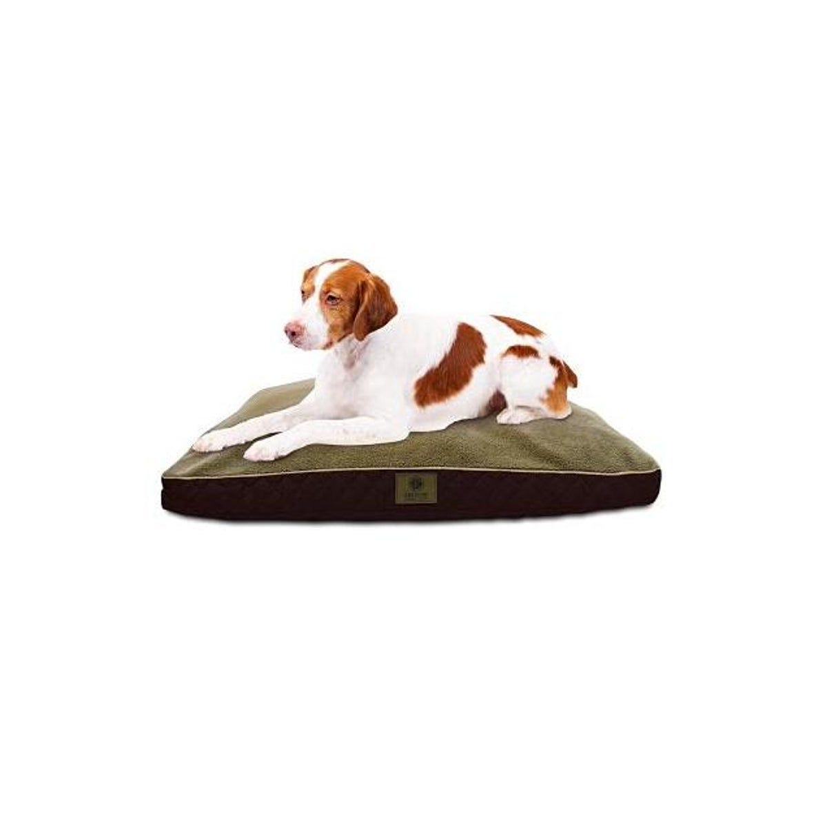 American Kennel Club XL 40 In. x 30 In. Removable Taupe/Gray Cover Deluxe Reversible Dog Bed American Kennel Club XL 40 In. x 30 In. Removable Taupe/Gray Cover Deluxe Reversible Dog Bed