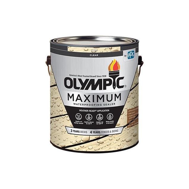 Olympic 1-Gal. Clear Maximum Waterproofing Sealant