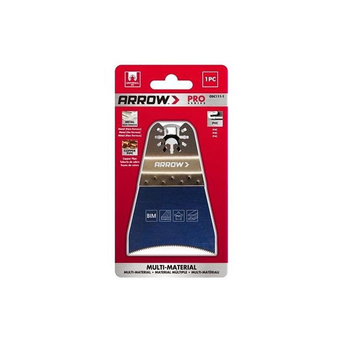 Arrow 2-9/16 In. Oscillating Tool BiMetal Blade