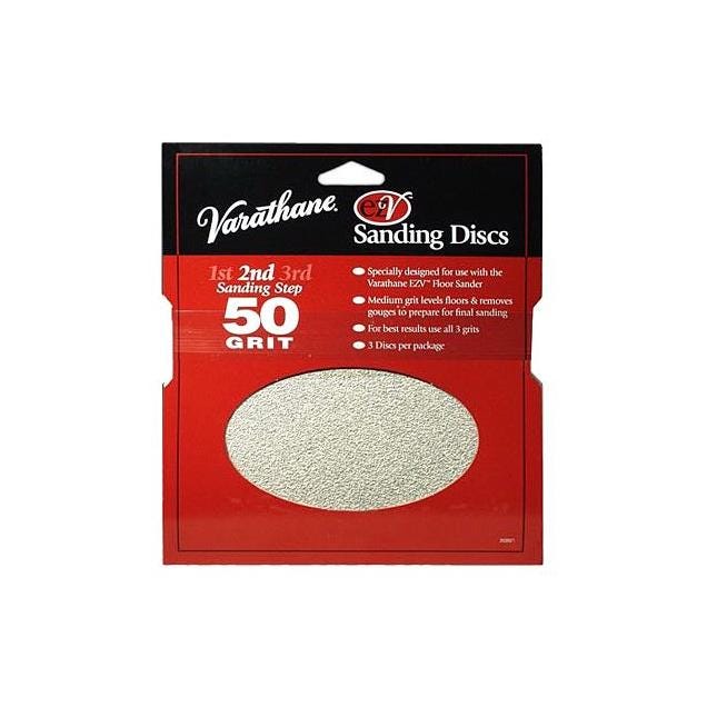 Varathane 3-Pack 50 Grit Sanding Discs