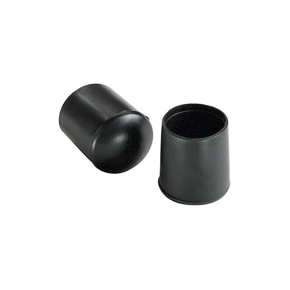 TruGuard 1/2 In. Black Vinyl Furniture Leg Tip (4-Pack) TruGuard 1/2 In. Black Vinyl Furniture Leg Tip (4-Pack)