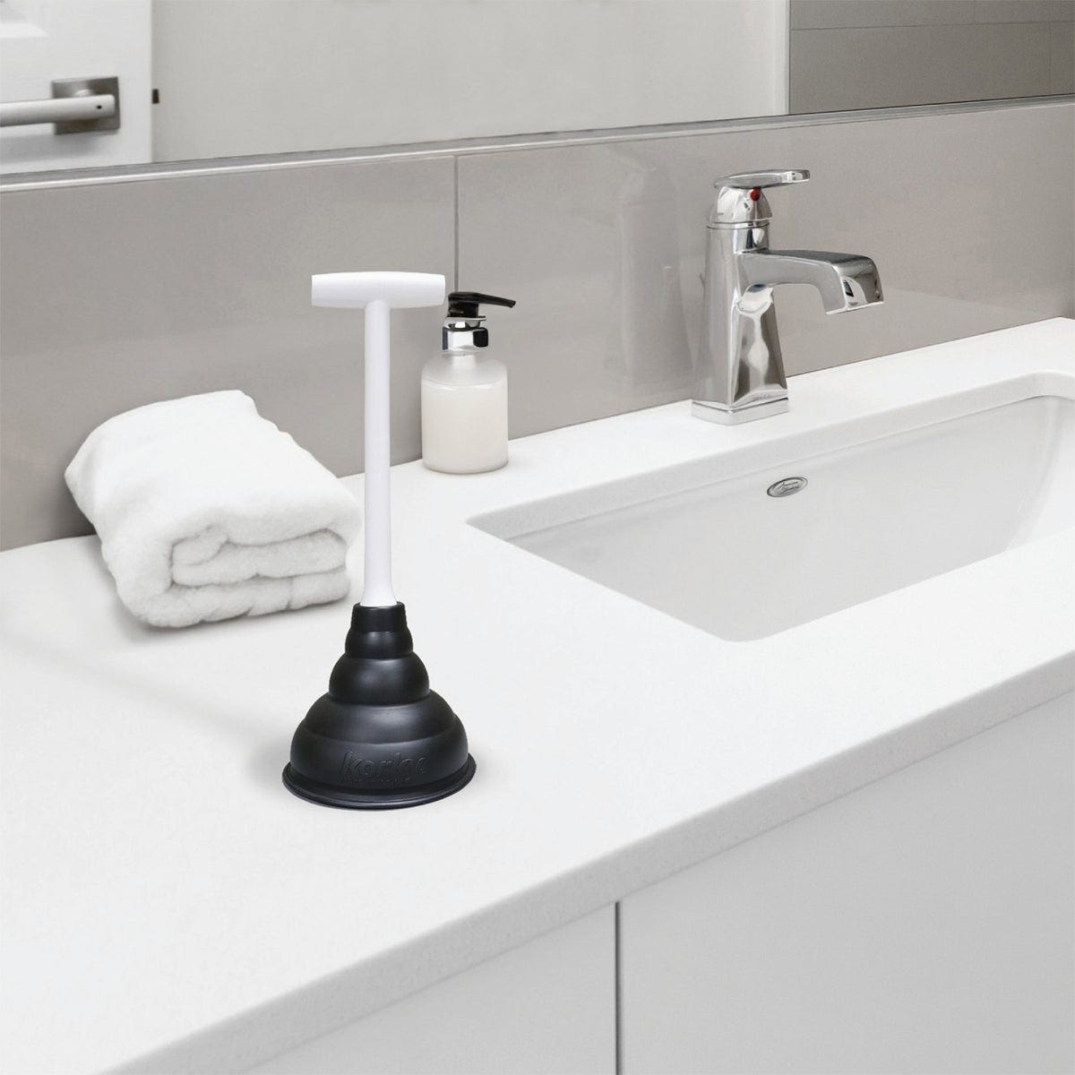 Korky BEEHIVE 5-1/2 In. Mini Sink & Drain Plunger - photo 6