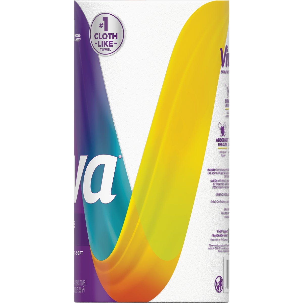Viva Signature Cloth Paper Towel (1 Double Roll) - photo 2