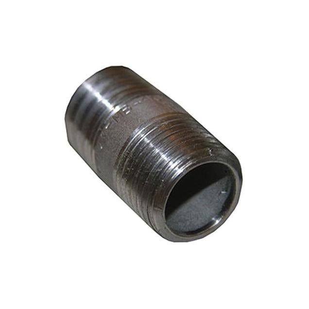 Lasco 1/2 In. x 3 In. Stainless Steel Pipe Nipple Lasco 1/2 In. x 3 In. Stainless Steel Pipe Nipple