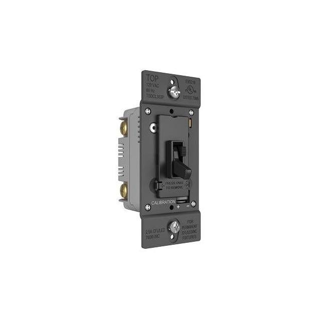 TradeMaster LED/CFL/Incandescent Single Pole 3-Way Toggle Slide Dimmer Switch, Black TradeMaster LED/CFL/Incandescent Single Pole 3-Way Toggle Slide Dimmer Switch, Black