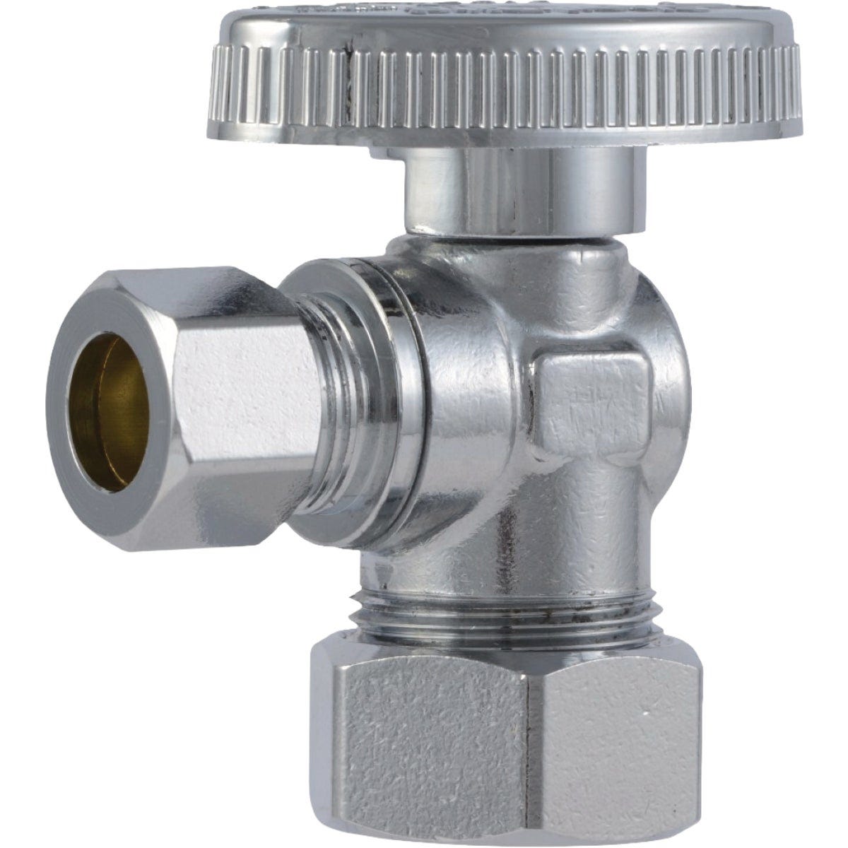 SharkBite 1/2 In. Compression x 3/8 In. Compression Quarter Turn Angle Valve (4-Pack) - photo 2 SharkBite 1/2 In. Compression x 3/8 In. Compression Quarter Turn Angle Valve (4-Pack) - photo 2
