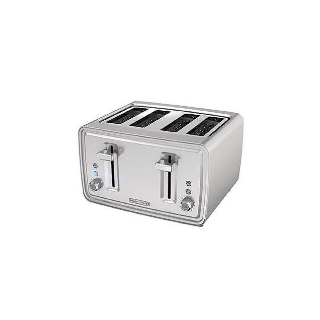 Black & Decker 4-Slice Stainless Steel Toaster