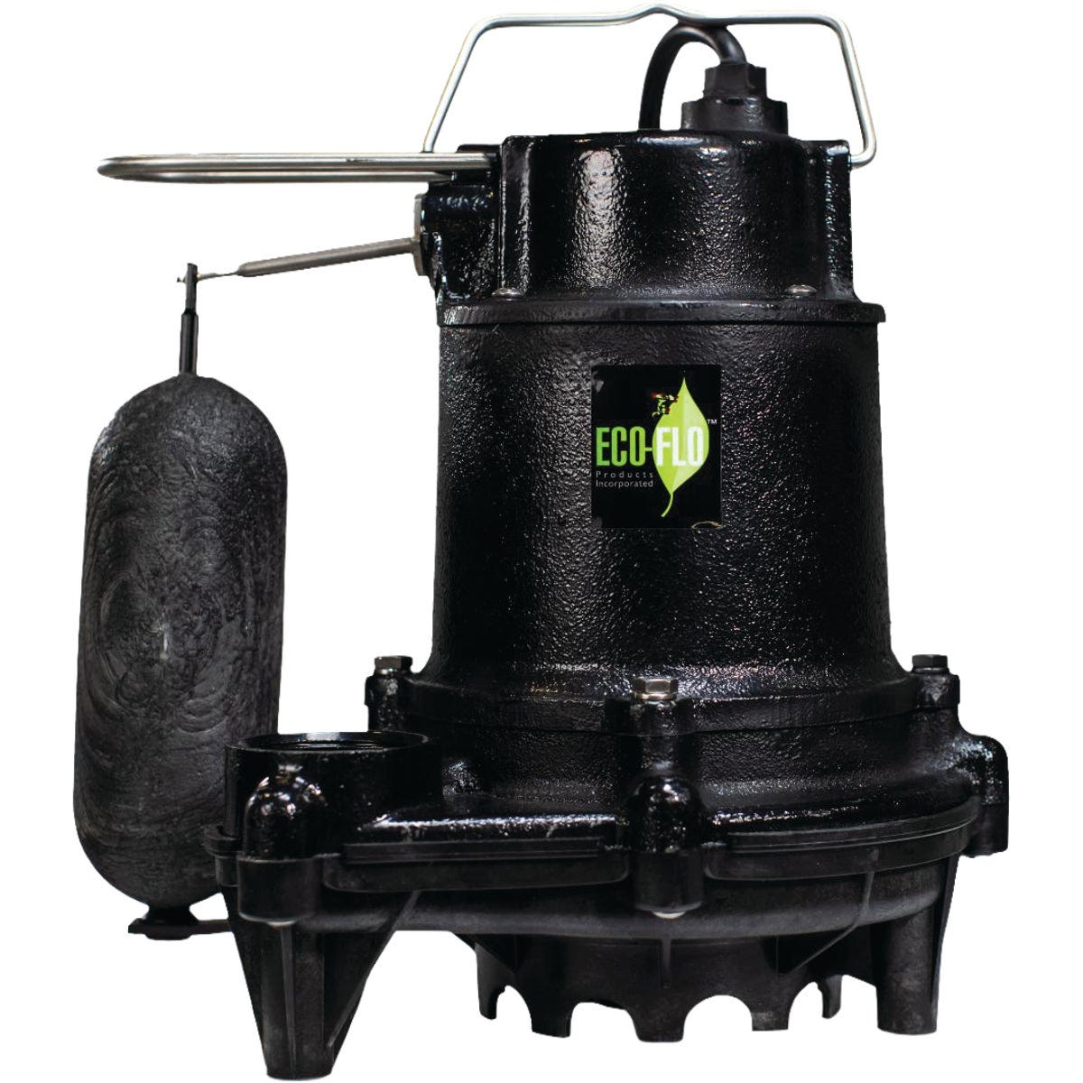 ECO-FLO 1/3 HP High Efficiency Cast Iron Submersible Sump Pump ECO-FLO 1/3 HP High Efficiency Cast Iron Submersible Sump Pump