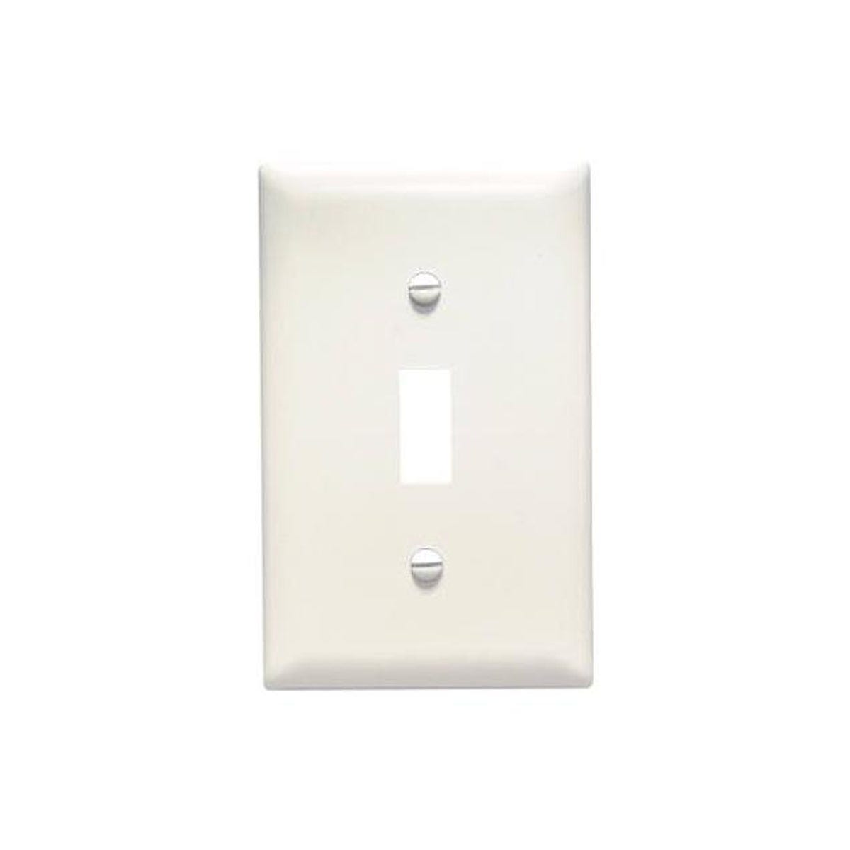 Legrand Pass & Seymour 1-Gang Nylon Toggle Switch Wall Plate, Light Almond Legrand Pass & Seymour 1-Gang Nylon Toggle Switch Wall Plate, Light Almond