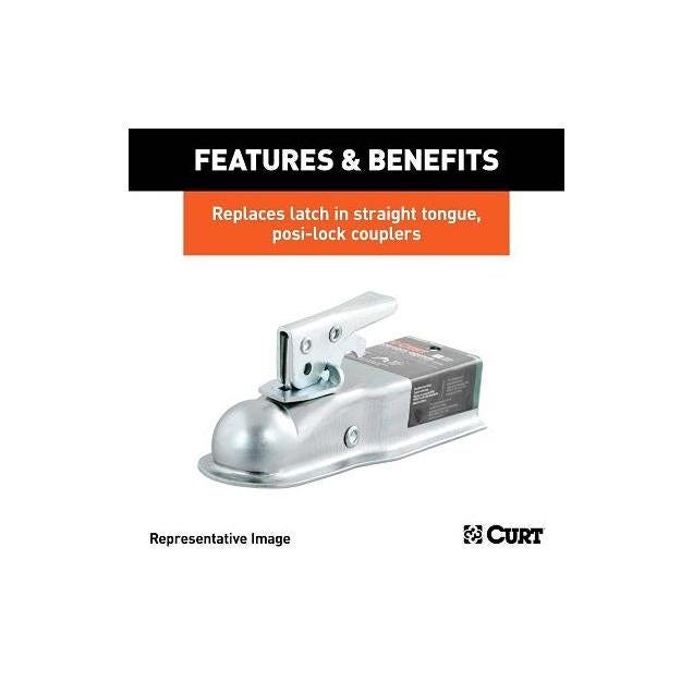Curt 1-7/8 In. Posi-Lock Straight-Tongue Trailer Coupler Replacement Latch - photo 2 Curt 1-7/8 In. Posi-Lock Straight-Tongue Trailer Coupler Replacement Latch - photo 2