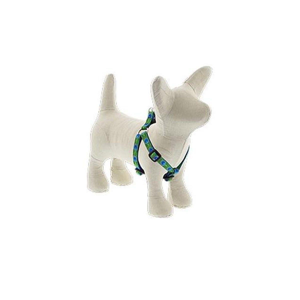 Lupine 1/2 In. x 12 In. to 18 In. Tail Feather Non-Restrictive Step-In Dog Harness