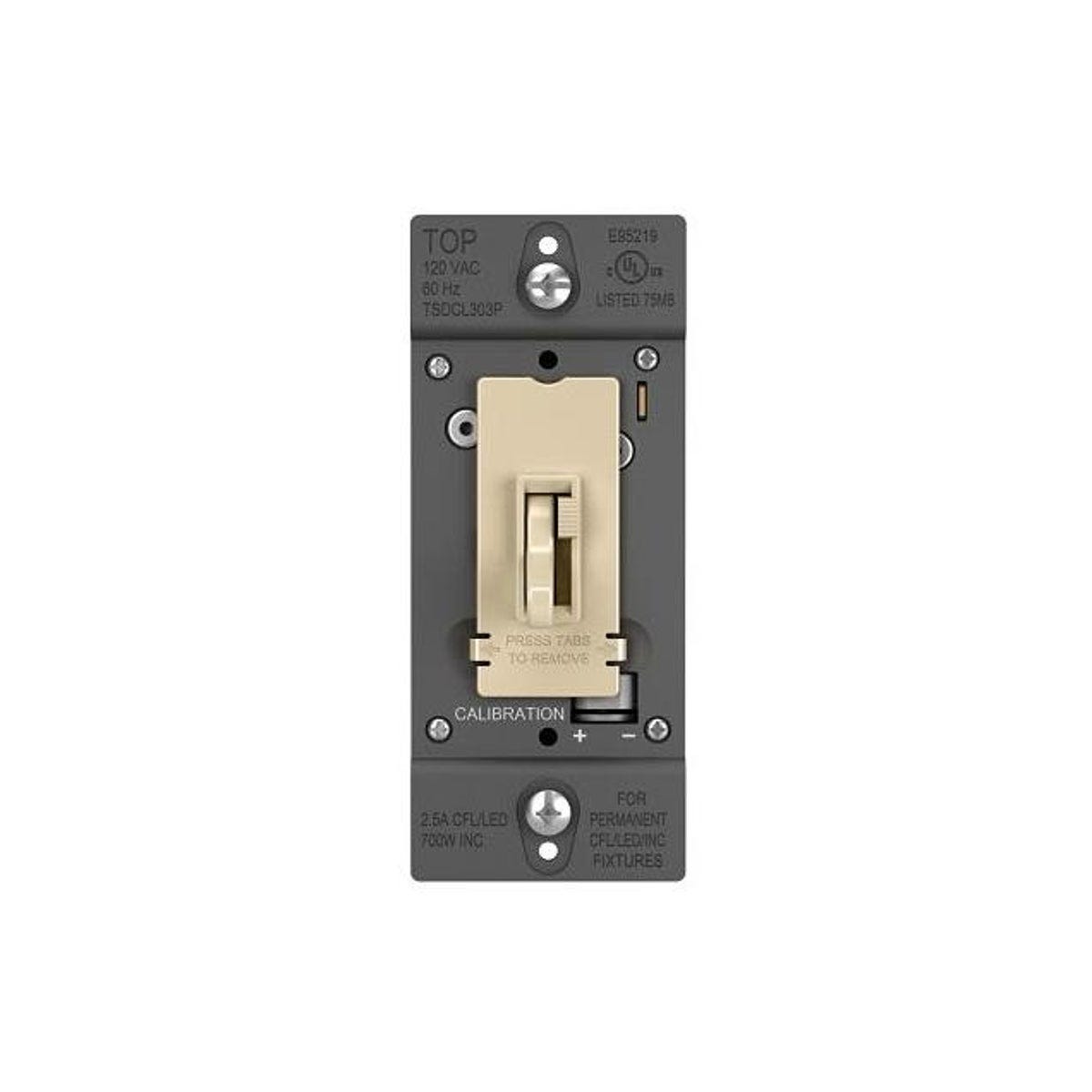 Legrand 150W LED Advanced Toggle Slide Dimmer, Ivory