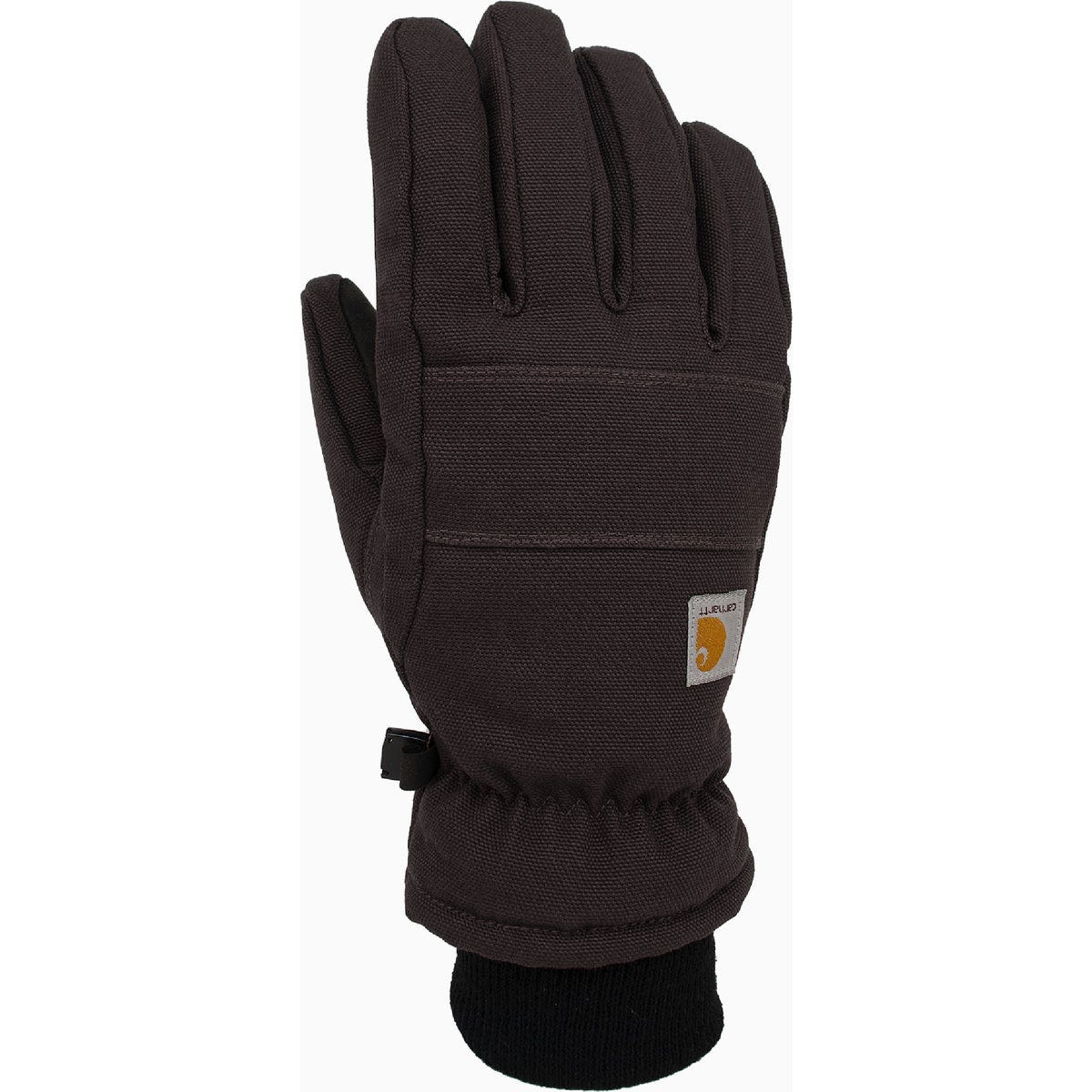 Carhartt Women's Small Black Insulated Duck Synthetic Leather Touch-Sensitive Knit Cuff Glove