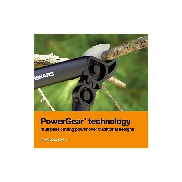 Fiskars 15 In. PowerGear Anvil Lopper - photo 4 Fiskars 15 In. PowerGear Anvil Lopper - photo 4