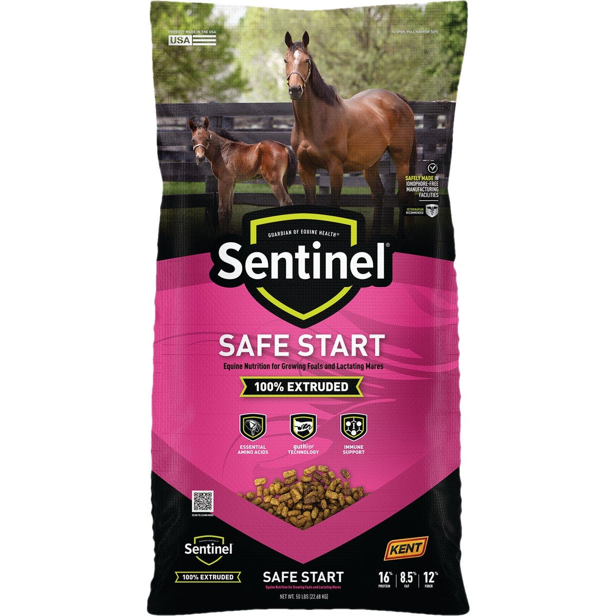 Kent Sentinel Safe Start 50 Lb. Horse Feed Kent Sentinel Safe Start 50 Lb. Horse Feed