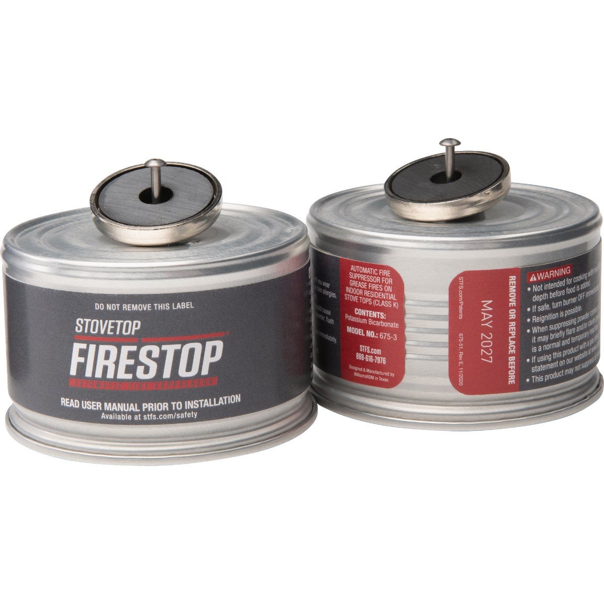 StoveTop FireStop Automatic Cooktop Rangehood Fire Suppressor StoveTop FireStop Automatic Cooktop Rangehood Fire Suppressor