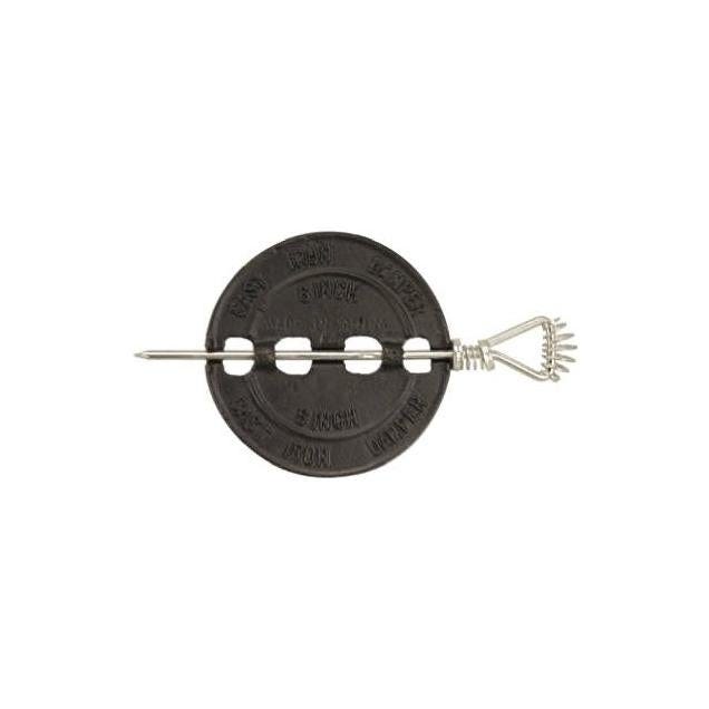 Imperial 4 In. Cast Iron Stove Pipe Damper