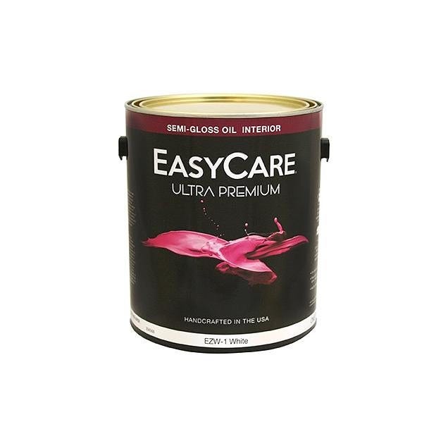 EasyCare Ultra Premium 1 Gal. White Pastel Base Semi-Gloss Oil-Base Kitchen & Bath Enamel Paint