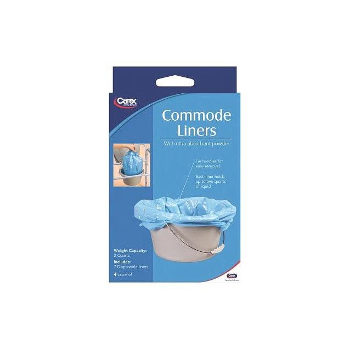 Carex 7-Pack Disposable Commode Liners Carex 7-Pack Disposable Commode Liners