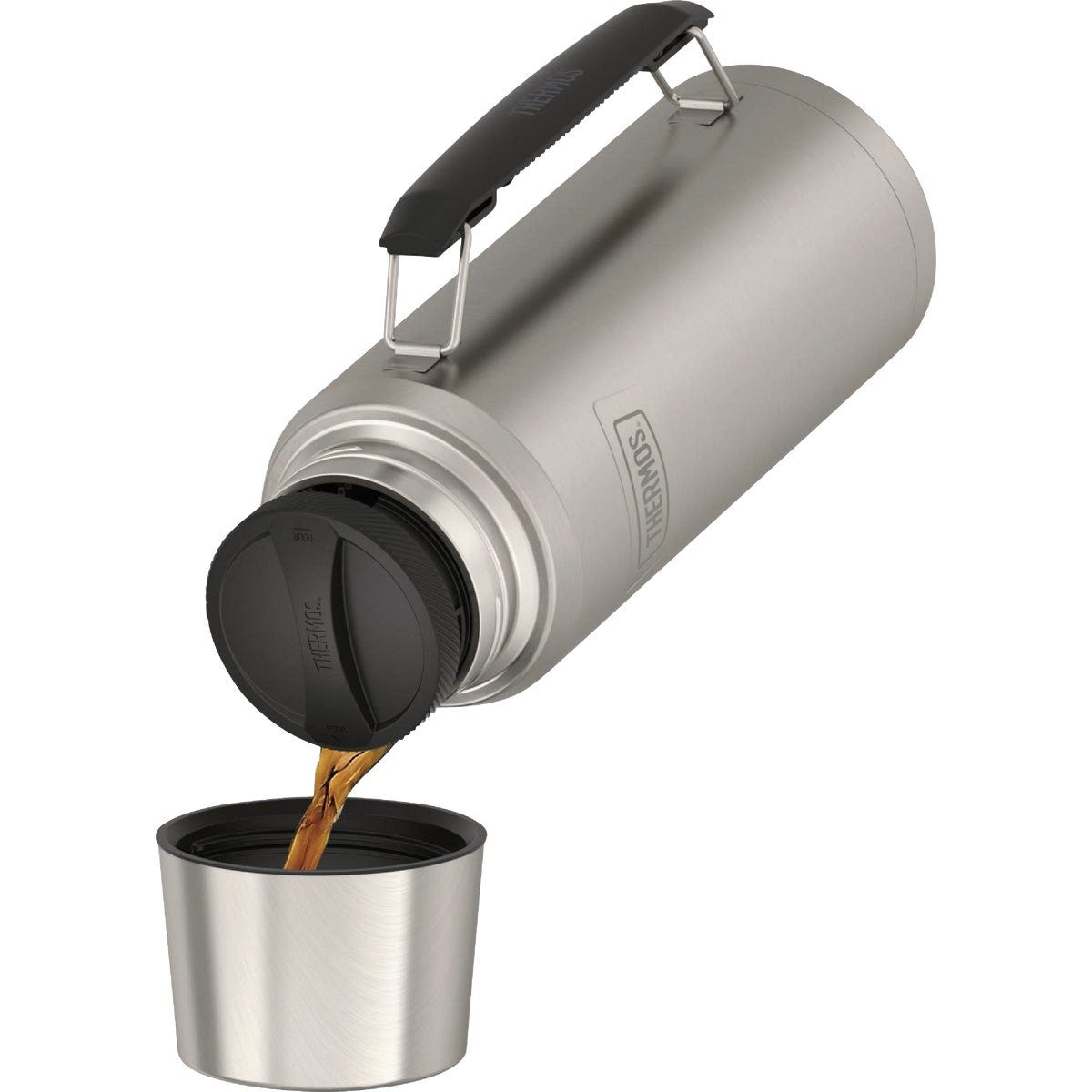 Thermos 1.2 L Stainless Steel Beverage Bottle, Matte Stainless Steel - photo 3 Thermos 1.2 L Stainless Steel Beverage Bottle, Matte Stainless Steel - photo 3