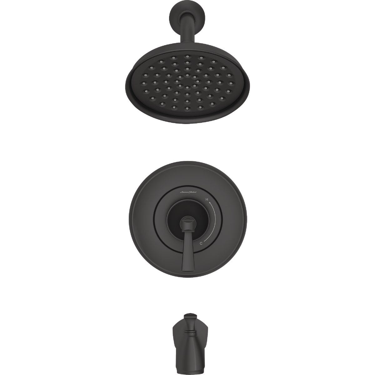 American Standard Glenmere Matte Black Single-Handle Lever Tub & Shower Faucet - photo 3 American Standard Glenmere Matte Black Single-Handle Lever Tub & Shower Faucet - photo 3